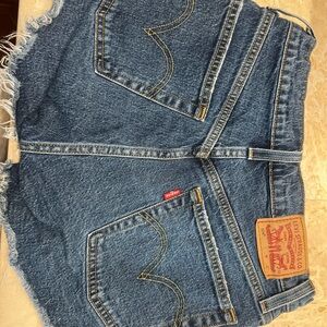Levi's Dark Blue Denim Jeans